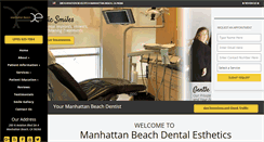 Desktop Screenshot of dentalesthetics.net
